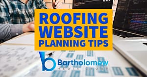 Roofing Website Planning Tips cover